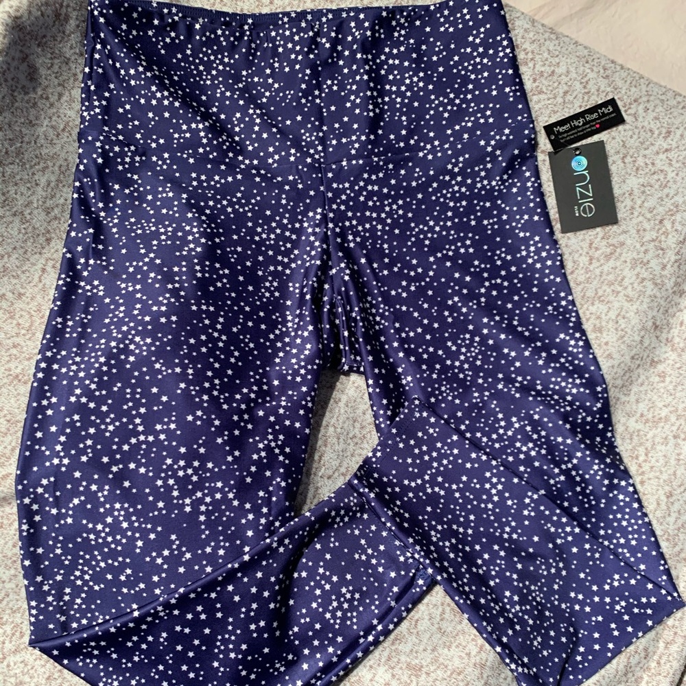 Onzie Graphic High Rise Midi Leggings